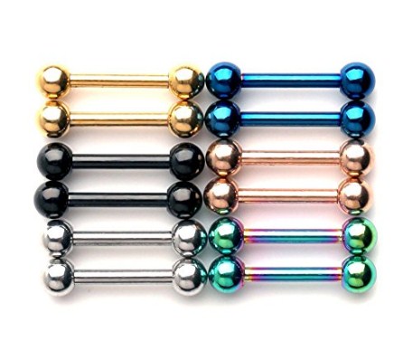 Mix colored barbell