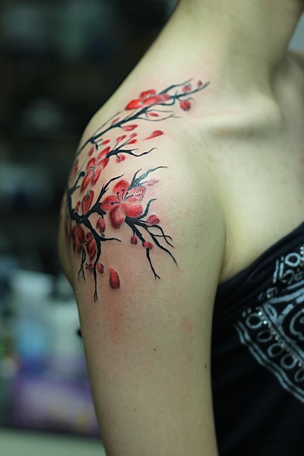 Cherry Blossom Tattoo