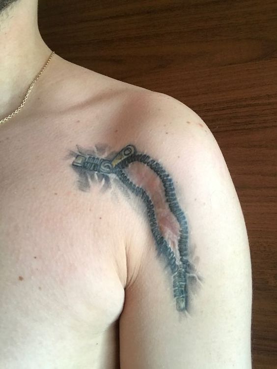 tattoos over scars