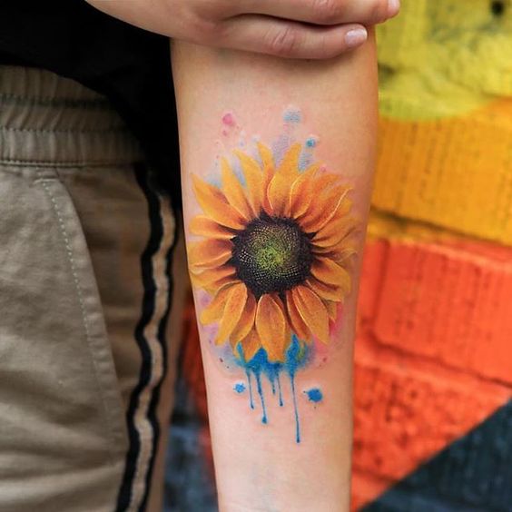 watercolor tattoo